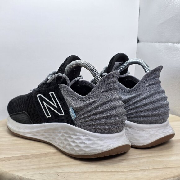 Womens Size 9 B - New Balance Fresh Foam Roav 6 Black Gray Athletic Shoes - Picture 7 of 9